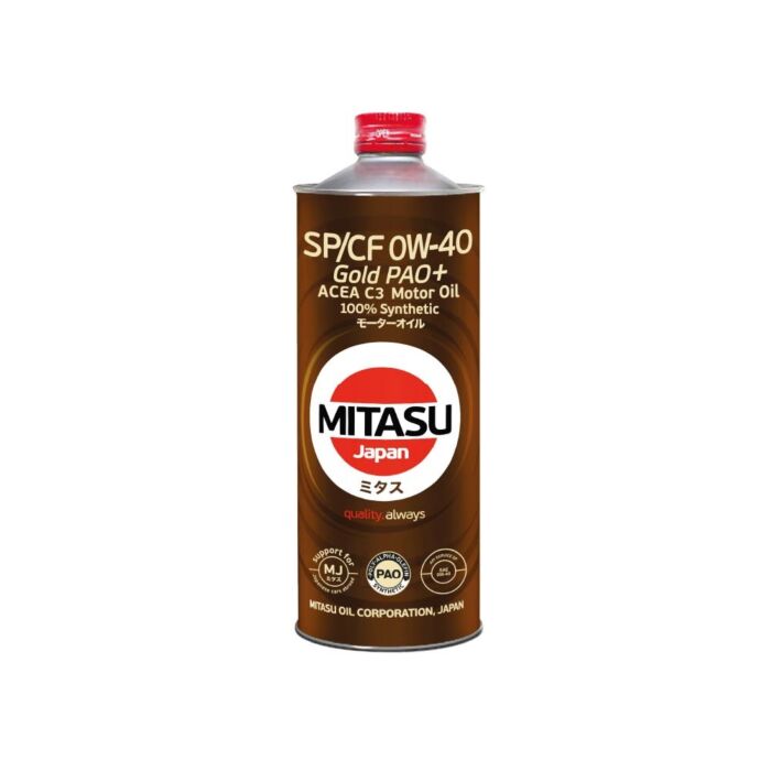 MITASU GOLD PAO Plus SP/CF 0W-40