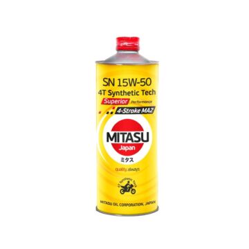 MITASU SUPERIOR 4-STROKE SN/MA2 SAE 15W50