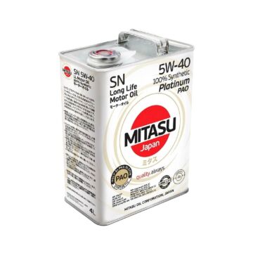 MITASU PLATINUM PAO SAE 5W40-4L